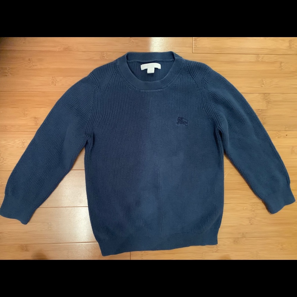 Authentic Burberry Boys sweater blue